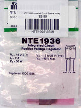 NTE1936 Integrated Circuit Positive Voltage Regulator NTE