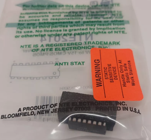 NTE2014 7-Channel Darlington Array Driver IC - High Current 16-Pin NTE