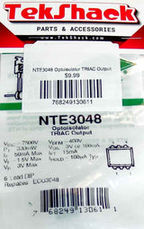 NTE3048 Optoisolator TRIAC Output NTE