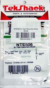 NTE506 Si, Fast Recovery Diode NTE