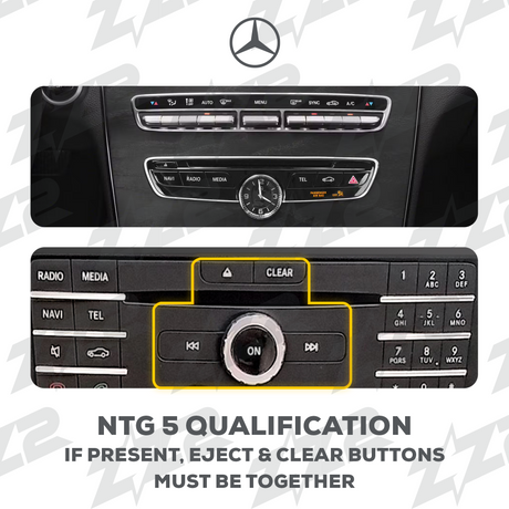 10.25" DIZZPLAY for MB B Class (W246) 2015-2019 equipped with the NTG5 - LHD. ZZ2