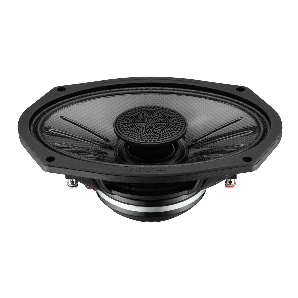6x9” Slim Hybrid Loudspeakers with Compression Driver, Carbon Fiber Cone and Neodymium Magnet | 250W RMS 4-Ohm
