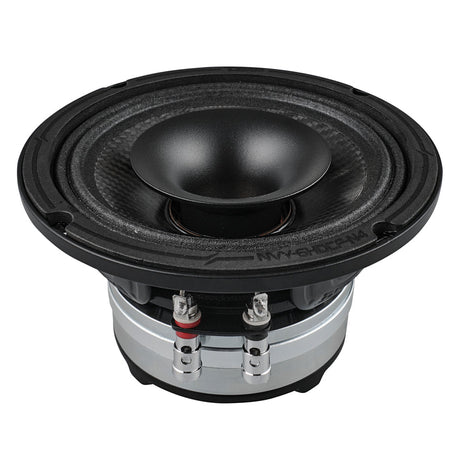 6.5" Water Resistant Carbon Fiber Cone Hybrid Loudspeaker With 2" VC Compression Driver and Neodymium Magnet | 300W RMS 8-Ohm
