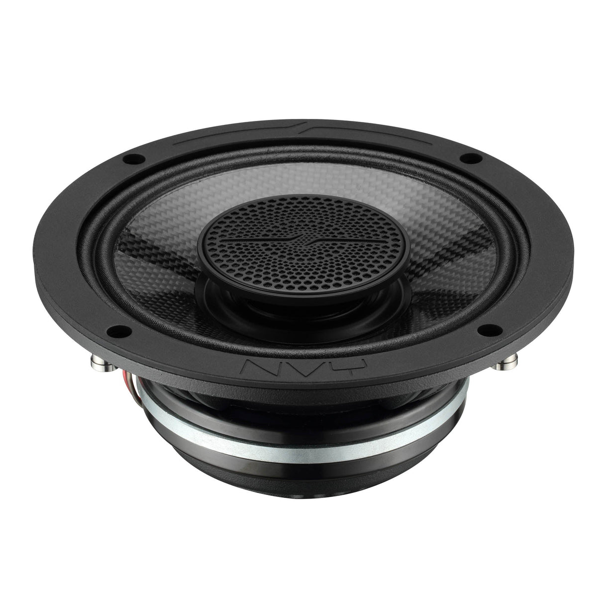 6.5” Slim Hybrid Loudspeakers with Compression Driver, Carbon Fiber Cone and Neodymium Magnet | 250W RMS 4-Ohm