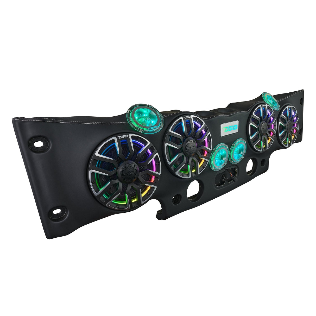 Jeep JK/JKU Loaded Sound Bar - 4x 8” NVY-M8 Speakers, 4x Digital Bullet Tweeters, 2x PRO-DRNSC Drivers & LED Lighting