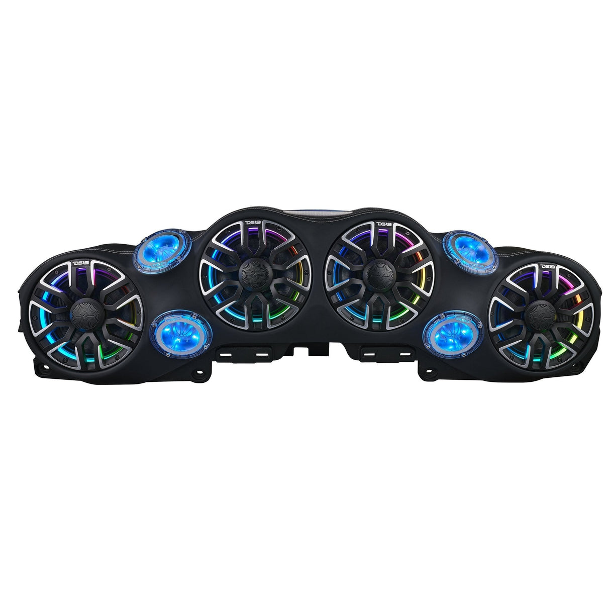 Jeep JL/JLU/JT Loaded Sound Bar - 4x 8” NVY-M8 Speakers, 4x PRO-TW4LD Tweeters & LED Lighting