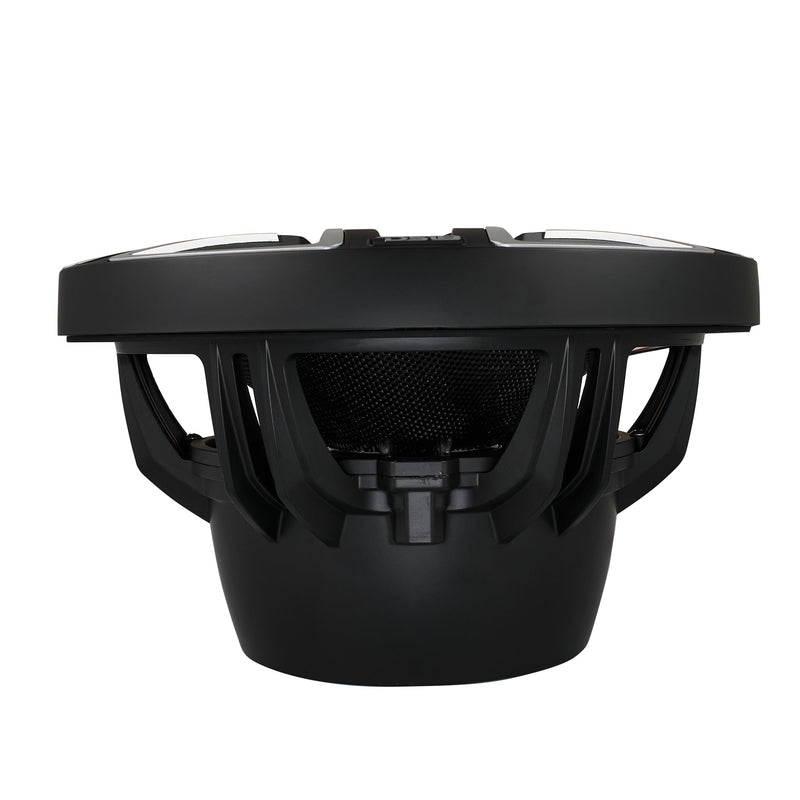 12" Neodymium Marine & Powersport Subwoofer with Digital LED Lights and Carbon Fiber Cone | 800W RMS 4-Ohm