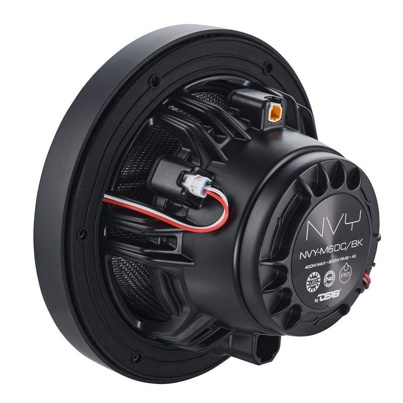 6.5” Marine Grade Hybrid Coaxial Speaker With Neodymium Magnet, Kevlar Cone, and Compression Driver | 200W RMS 4-Ohm