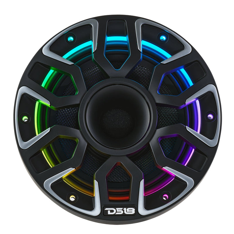 6.5” Marine Grade Hybrid Coaxial Speaker With Neodymium Magnet, Kevlar Cone, and Compression Driver | 200W RMS 4-Ohm