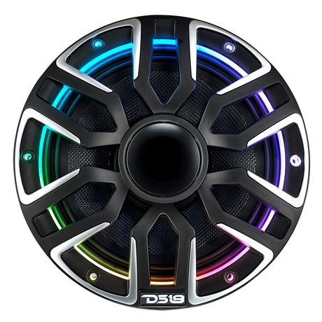8" Marine Grade Hybrid Coaxial Speaker With Neodymium Magnet, Kevlar Cone, and Compression Driver | 200W RMS 4-Ohm
