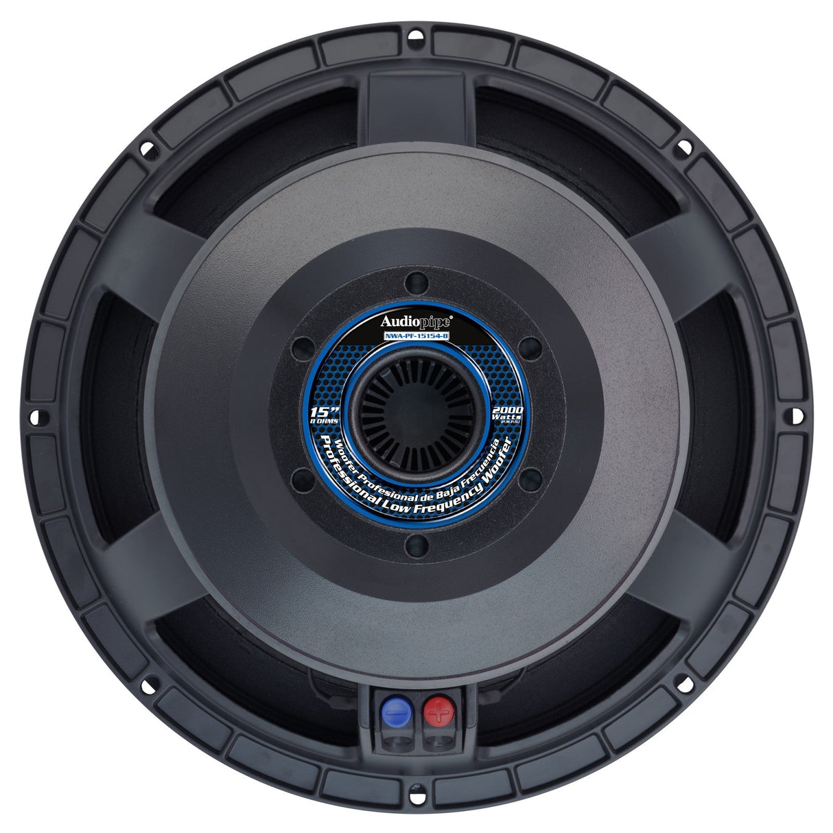 15” Professional Public Address Woofer (NWA-PF-15154-8) Audiopipe