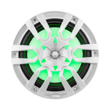 NXL 10" 2-Way Coaxial Marine Speaker with LED RGB Lights | 200W RMS 4-Ohm
