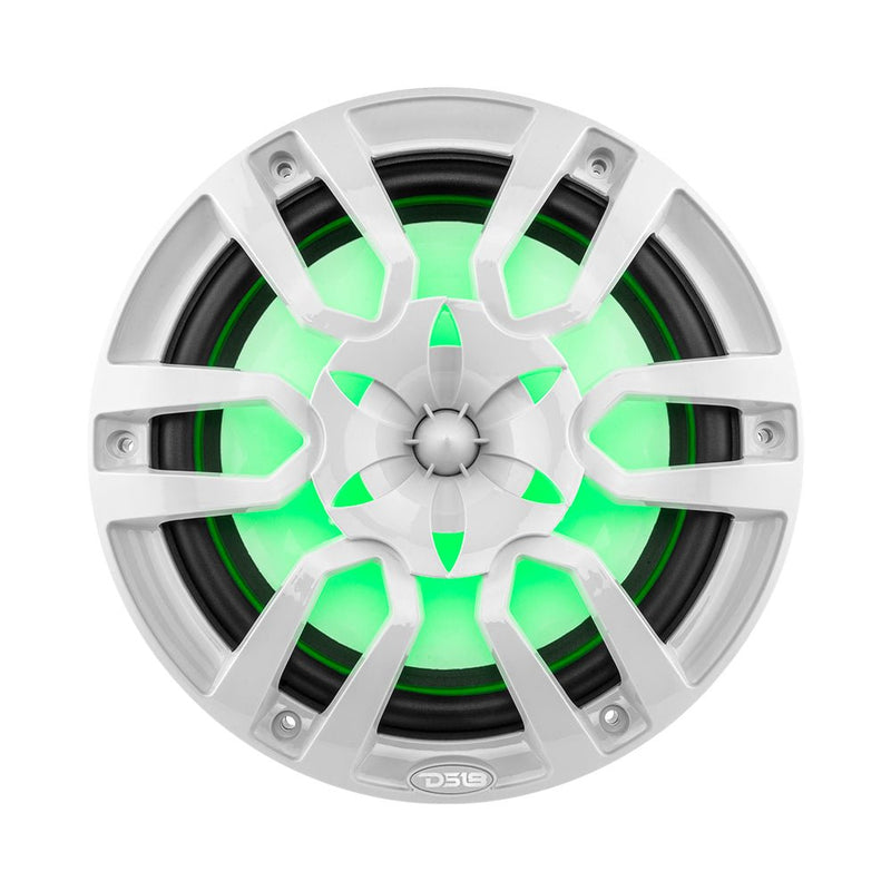 NXL 10" 2-Way Coaxial Marine Speaker with LED RGB Lights | 200W RMS 4-Ohm