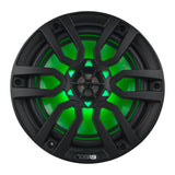 NXL 8" 2-Way Coaxial Marine Speaker with LED RGB Lights | 125W RMS 4-Ohm