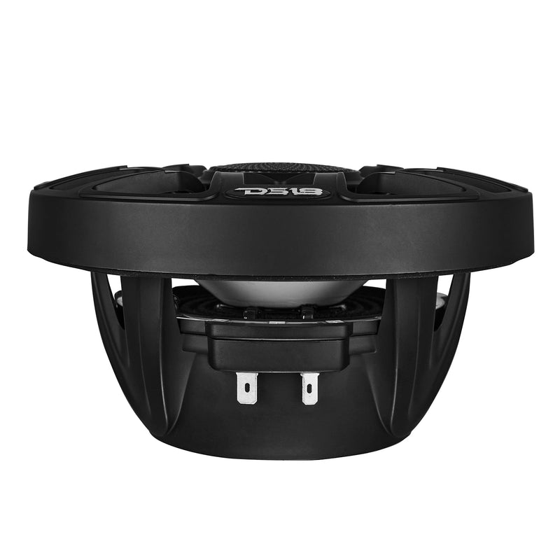 NXL 6.5" 2-Way Coaxial Marine Speaker With Digital Led Lights And Bullet Tweeter | 150W RMS 4-Ohm