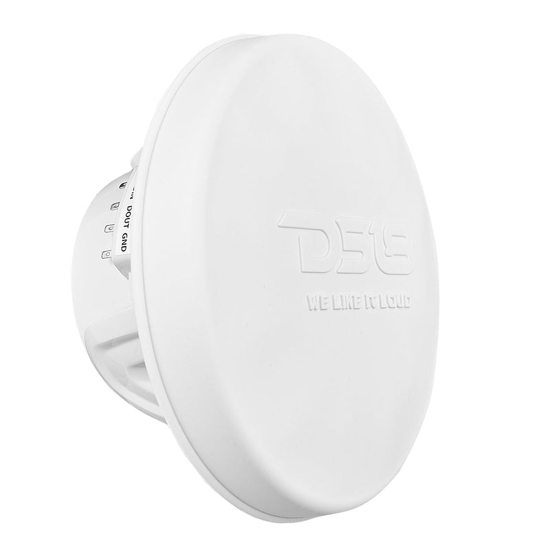 NXL 6.5" 2-Way Coaxial Marine Speaker With Digital Led Lights And Bullet Tweeter | 150W RMS 4-Ohm