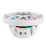 NXL 8" 2-Way Coaxial Marine Speaker with Bullet Tweeter and Digital Led Lights | 175W RMS 4-Ohm