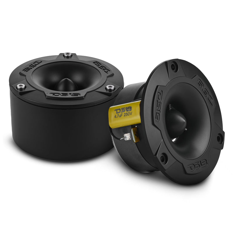 NXL 3.8” Marine Water-Resistant Super Bullet Tweeter with 1” Aluminum Voice Coil | 120W RMS 4-Ohm
