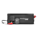 Can-Am Maverick X3 Stage 4 Dash Panel Speaker Enclosures + Driver and Passenger Side Under Seat Subwoofer Enclosure and Pair of Tower Speakers - 3800W MAX
