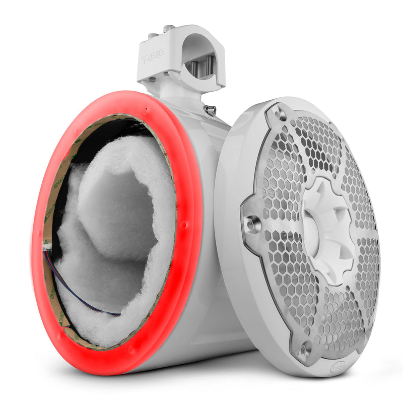 10" Marine Tower with Integrated RGB LED Lights No Speakers