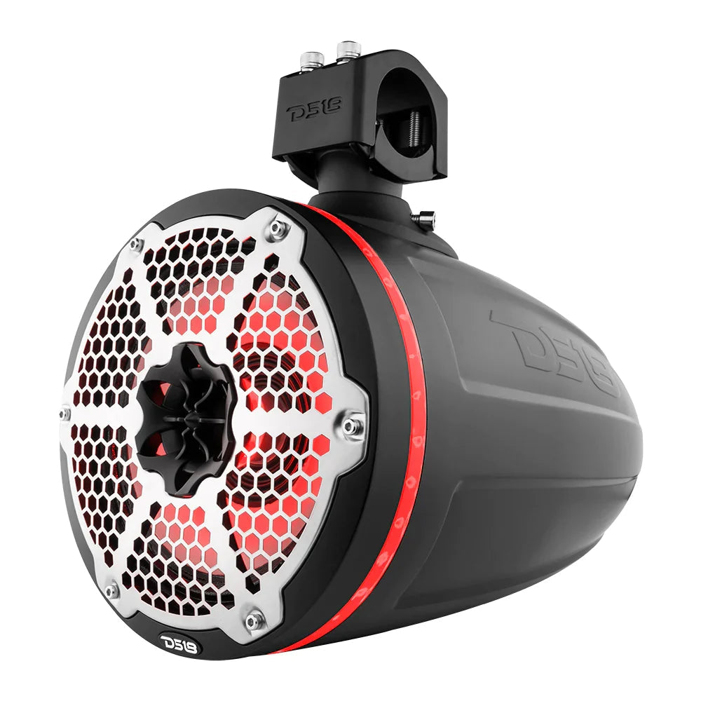 DS18 NXL-X8TPNEO/BK 8" 180W RMS Neodymium Marine and Powersports Towers (Pair) DS18