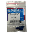 Noble Male Fully Insulated Nylon Disconnect Terminal – .187 Tab, 16-14 GA #517M Noble