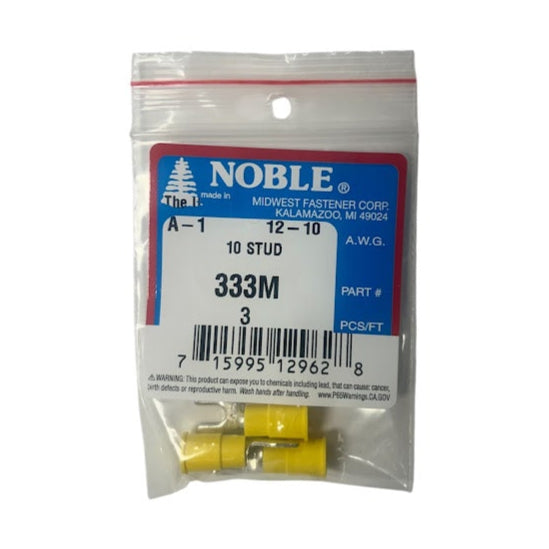 Noble Terminal Spade Vinyl #10 – 12-10GA (3-Pack) #333M Noble