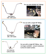 7.3 Powerstroke Fuel Supply Lines Ford - 1996-1997 Ford F-Series Marty's Diesel