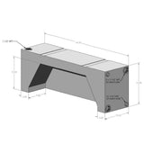 20 Gallon Wheel Well Water Tank (Both Sides) S&B