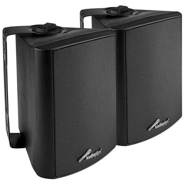 4” 2-Way Indoor/Outdoor Weatherproof Loudspeaker (ODP-423BK), Sold in pairs Audiopipe