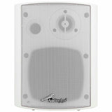 4” 2-Way Indoor/Outdoor Weatherproof Loudspeaker (ODP-423WH), Sold in pairs Audiopipe