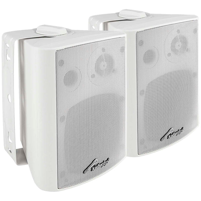 4” 2-Way Indoor/Outdoor Weatherproof Loudspeaker (ODP-423WH), Sold in pairs Audiopipe