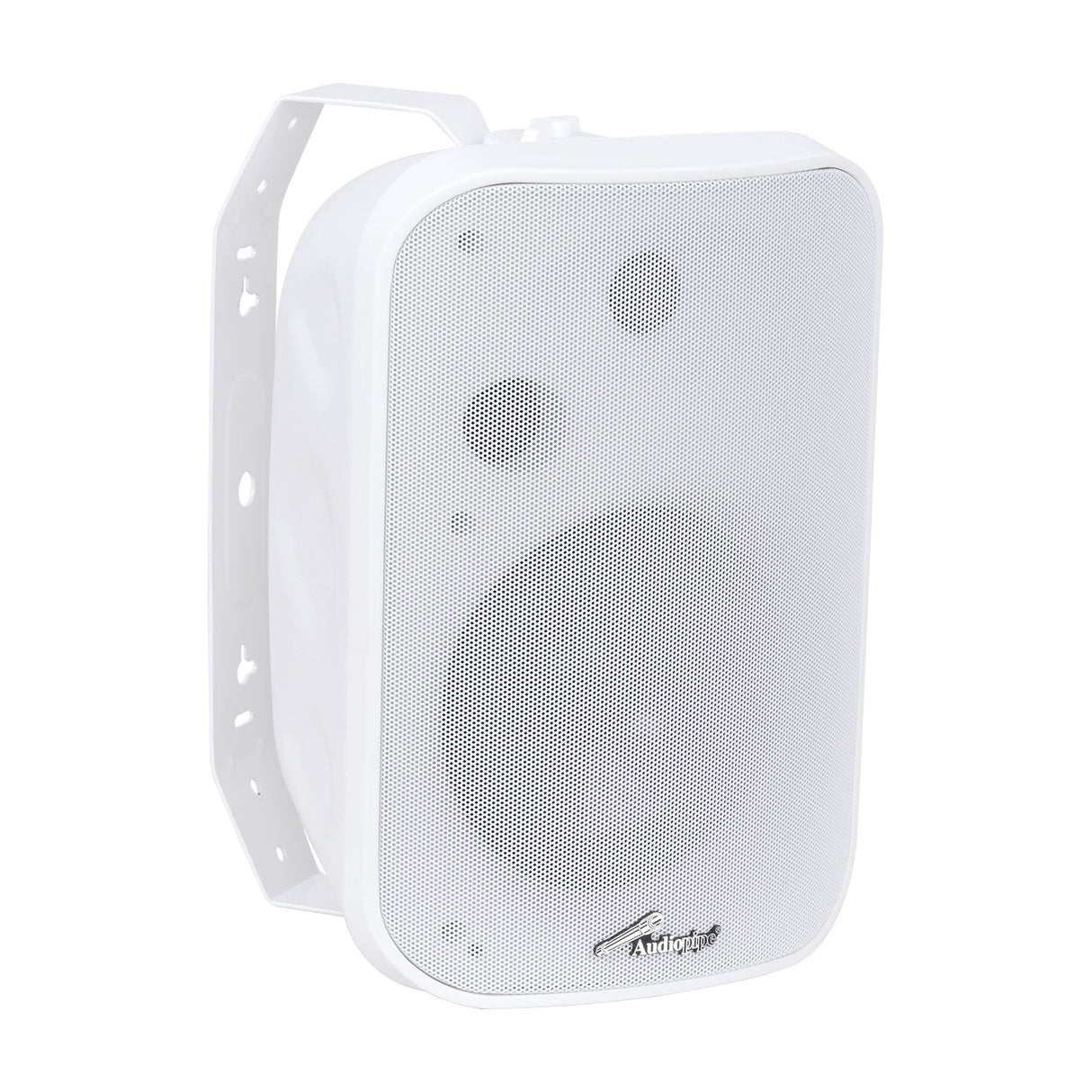 6.5” 2-Way Weatherproof Professional Monitor Speaker (ODP-670T-WHT), Sold individually Audiopipe