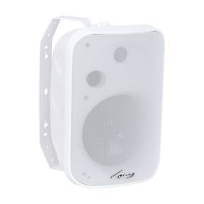 6.5” 2-Way Weatherproof Professional Monitor Speaker (ODP-670T-WHT), Sold individually Audiopipe