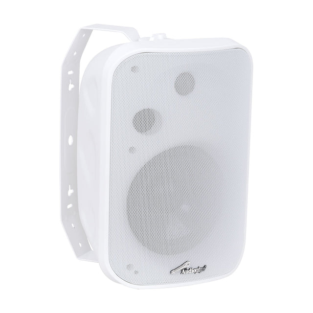 6.5” 2-Way Weatherproof Professional Monitor Speaker (ODP-670T-WHT), Sold individually Audiopipe
