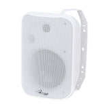 6.5” 2-Way Weatherproof Professional Monitor Speaker (ODP-670T-WHT), Sold individually Audiopipe