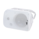 6.5” 2-Way Weatherproof Professional Monitor Speaker (ODP-670T-WHT), Sold individually Audiopipe