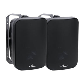 8” 2-Way Indoor/Outdoor Weatherproof Loudspeaker (ODP-855 BLK) Audiopipe