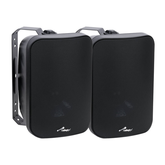 8” 2-Way Indoor/Outdoor Weatherproof Loudspeaker (ODP-855 BLK) Audiopipe