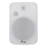 8” 2-Way Weatherproof Professional Monitor Speaker (ODP-870T-WHT), Sold individually Audiopipe