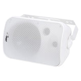 8” 2-Way Weatherproof Professional Monitor Speaker (ODP-870T-WHT), Sold individually Audiopipe