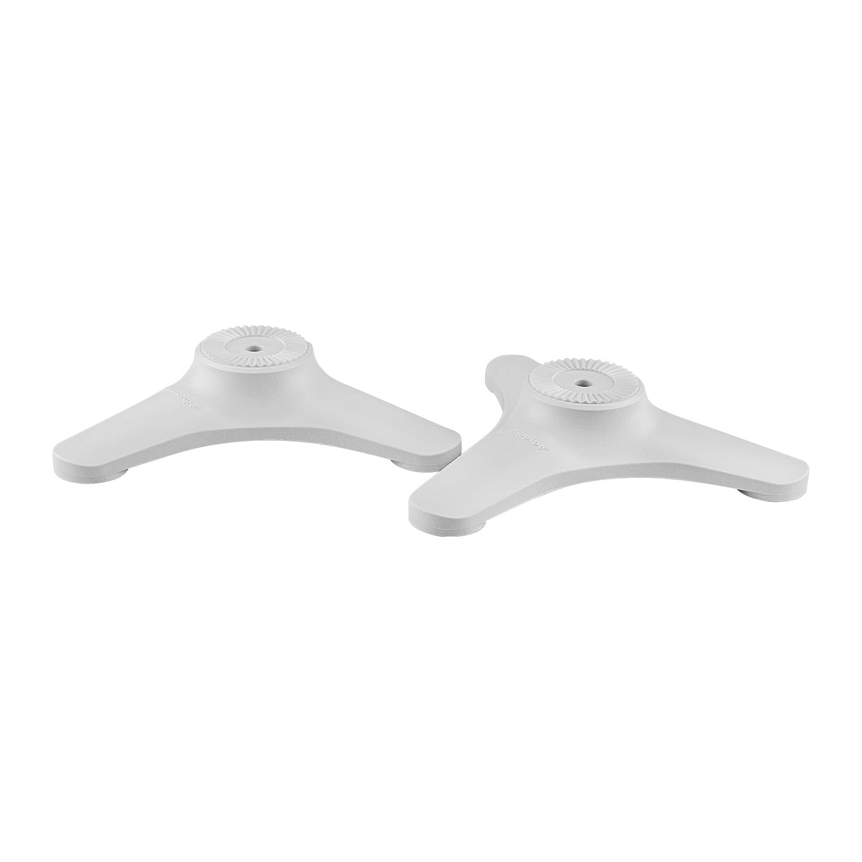ABS Table-top Indoor/Outdoor Speaker Stand (ODP-BASE1-WHT), Sold in pairs Audiopipe