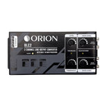 Orion OLC2 2-Channel Line Out Converter With Bass Processor Orion