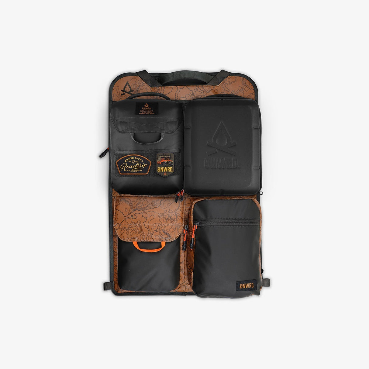 ØNWRD Vehicle Organizer – Integrated MAP System with Modular Storage