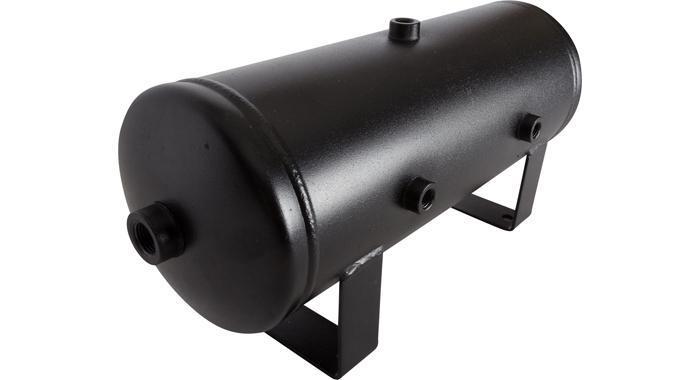 OPEN BOX 2 Gallon 6 Port Steel Air Tank HornBlasters