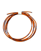 Striped TXL 18 AWG Automotive Wire Pure Copper Made in USA - CHOOSE YOUR COLOR - SOLD PER FT AC/DC WIRE AND SUPPLY