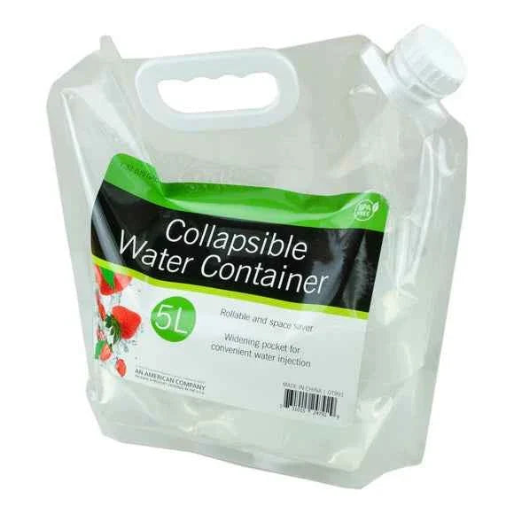 5 Liter Collapsible Water Container Kole Imports