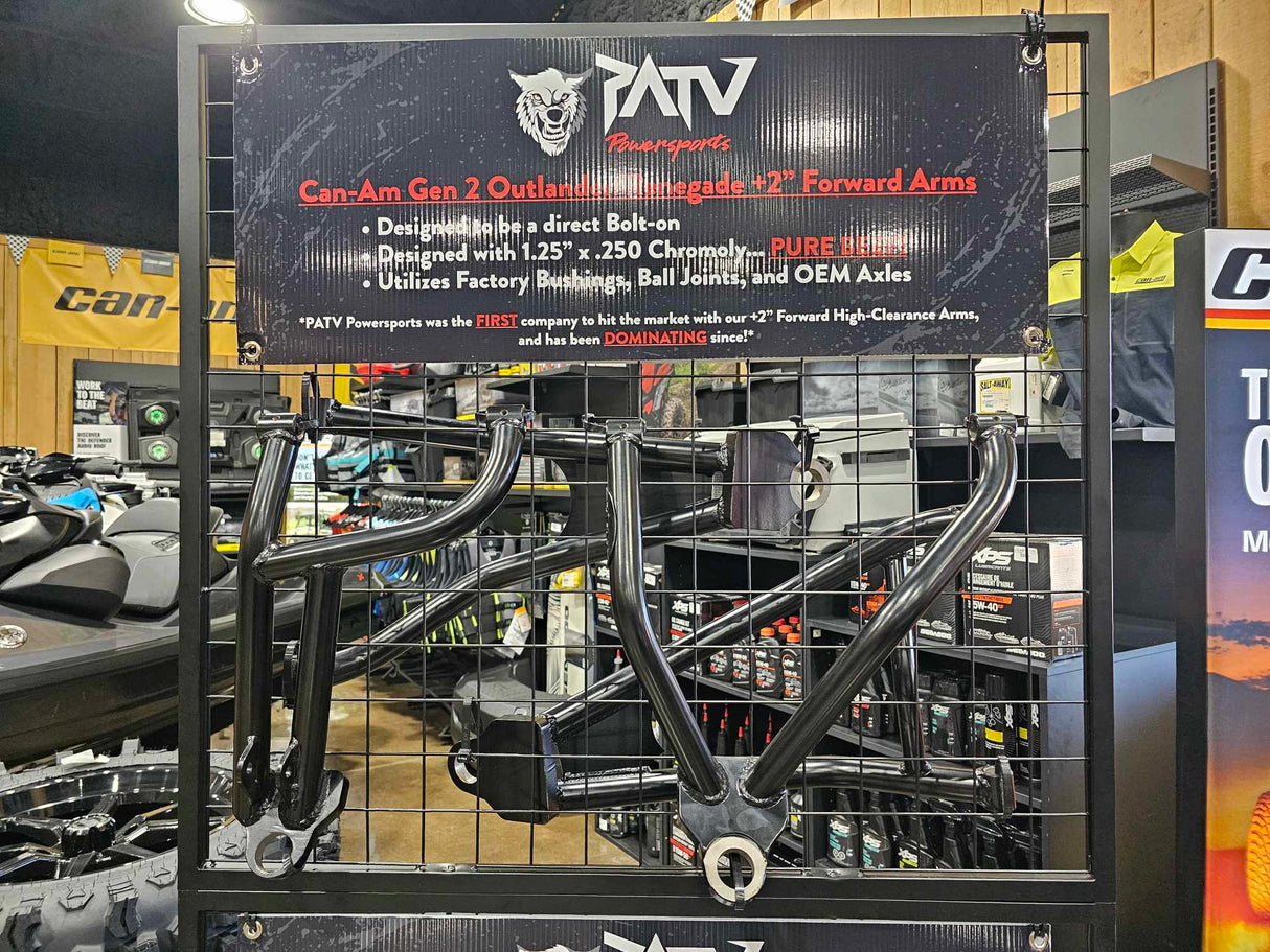 PATV Powersports Gen2 Can-Am Outlander (2019-2024)Renegade (2019-2025) Forward Arms