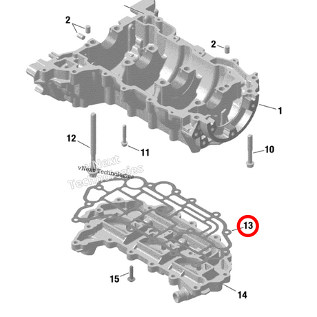 Joint de carter d'huile WSRD | Can-Am X3