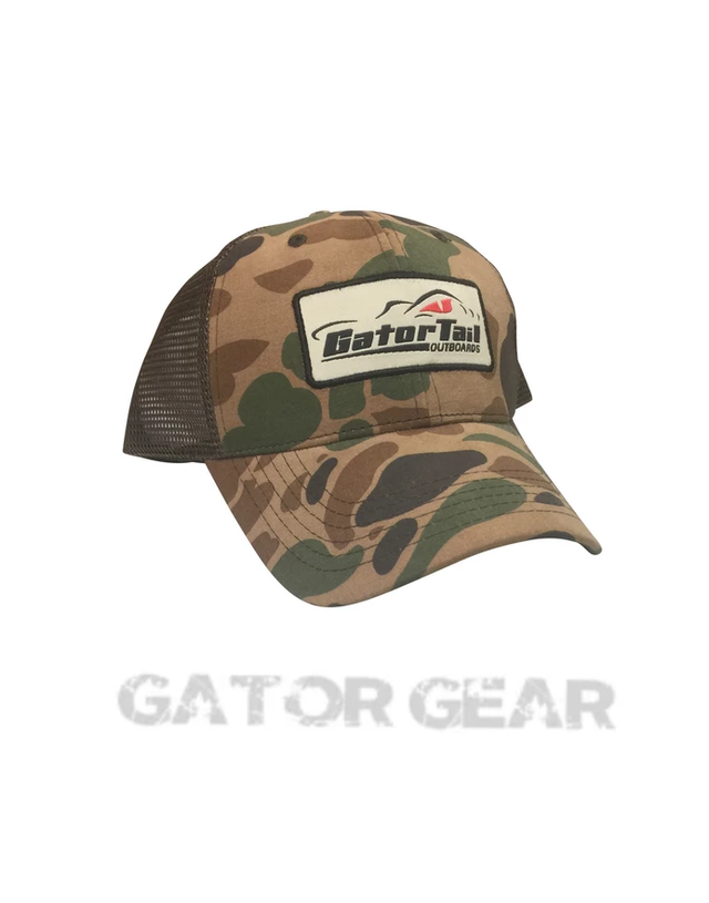 Old School Camo Hat Gatortail